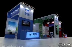 中维世纪展览模型图片