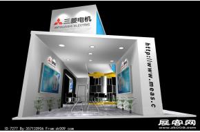 三菱展览模型