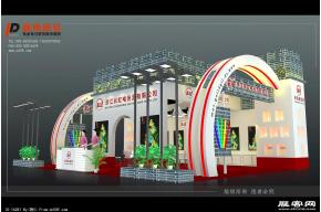 长虹展览模型图片