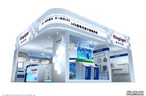 晶台光电展览模型