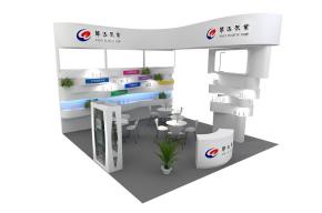 华讯泵业展览模型