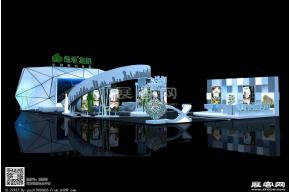 绿地展览模型