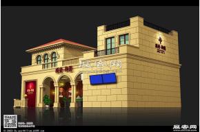 顺发御园展台模型效果图