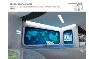 现代企业展厅3D模型