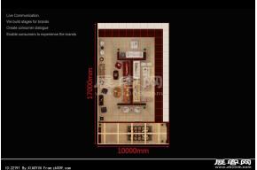 凯迪家具展览展示模型