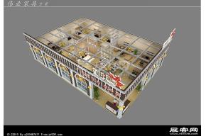 香枫印象展览展示模型