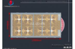 俊天家纺展览模型