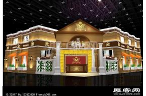 高乐高展台模型