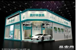 真叶林展览模型