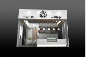 山住茶饮展览模型