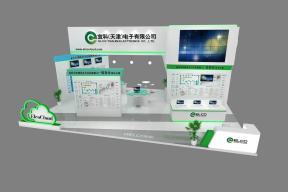 宜科电子展览模型