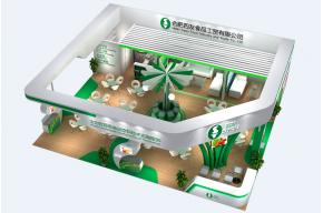 合肥四友食品展台模型