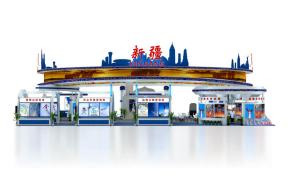 新疆展览模型