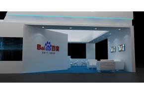 百度展台3D模型
