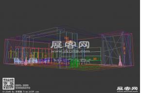 IMS石材展展览模型