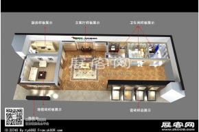 诺贝尔瓷砖展台模型