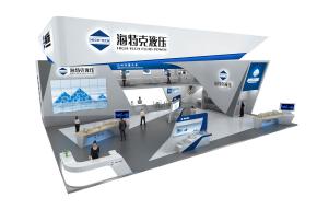海泰克液压展览模型