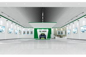 力帆电轿展厅模型