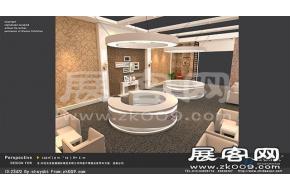 卡勒壁纸展览模型