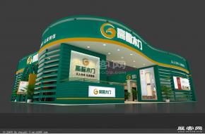 高瞻木业展览模型