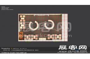 卡勒壁纸展览模型