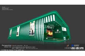 欣百特木门展览模型