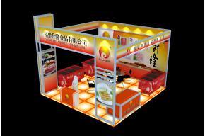 福建升隆食品型材展台