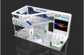 基蛋生物展台模型