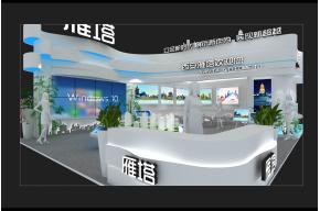 雁塔展台模型