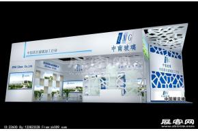 中南玻璃展览模型
