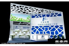 中南玻璃展览模型