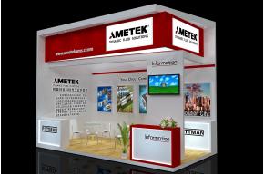 AMETEK展台模型