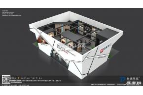 双虎木门展览模型