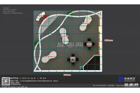 至美壁纸展览模型