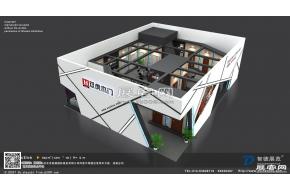 双虎木门展览模型