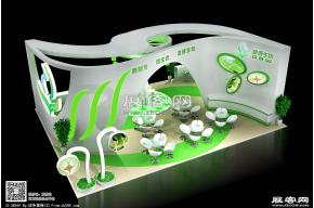 根源生物展览展示展台设计
