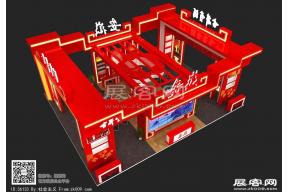酒博会安徽展台3D模型