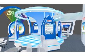 深圳智慧城市博览会 安徽展台3D模型