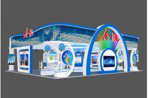 深圳智慧城市博览会 安徽展台3D模型