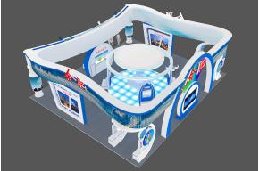深圳智慧城市博览会 安徽展台3D模型
