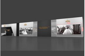 映画婚纱展台模型