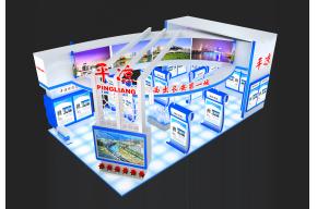 平凉政府展台3D模型