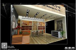 百汇成壁纸展览模型
