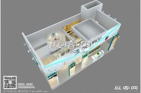 冠军磁砖展览模型