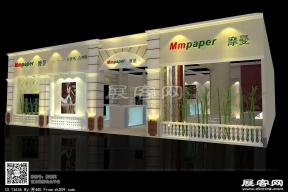 莫曼壁纸展览模型