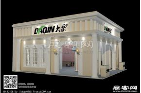 大秦壁纸展台模型