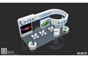 日昇方圆展览模型