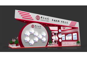 中国银行展览模型