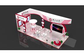 中国银行展览模型