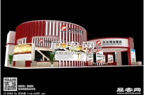 大众报业展览模型